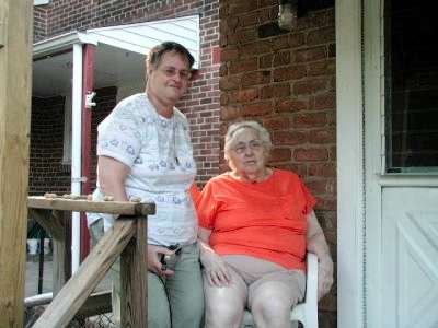 Doris and her Mom, Thelma